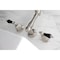 Kingston Brass KS1028PKL Wall Mount Roman Tub Faucet, Brushed Nickel KS1028PKL - alternate 4